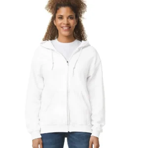 full-zipped hoodie