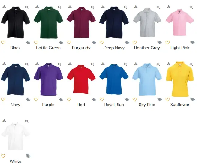 Kids 65/35 piqué polo - Afbeelding 7